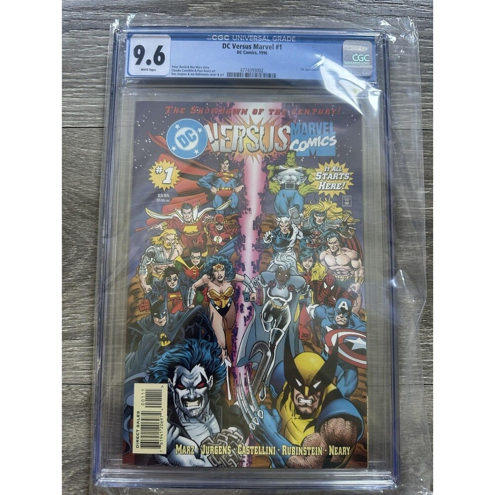DC Versus Marvel #1 CGC 9.6 1996 DC Comics Single Issue First Printing